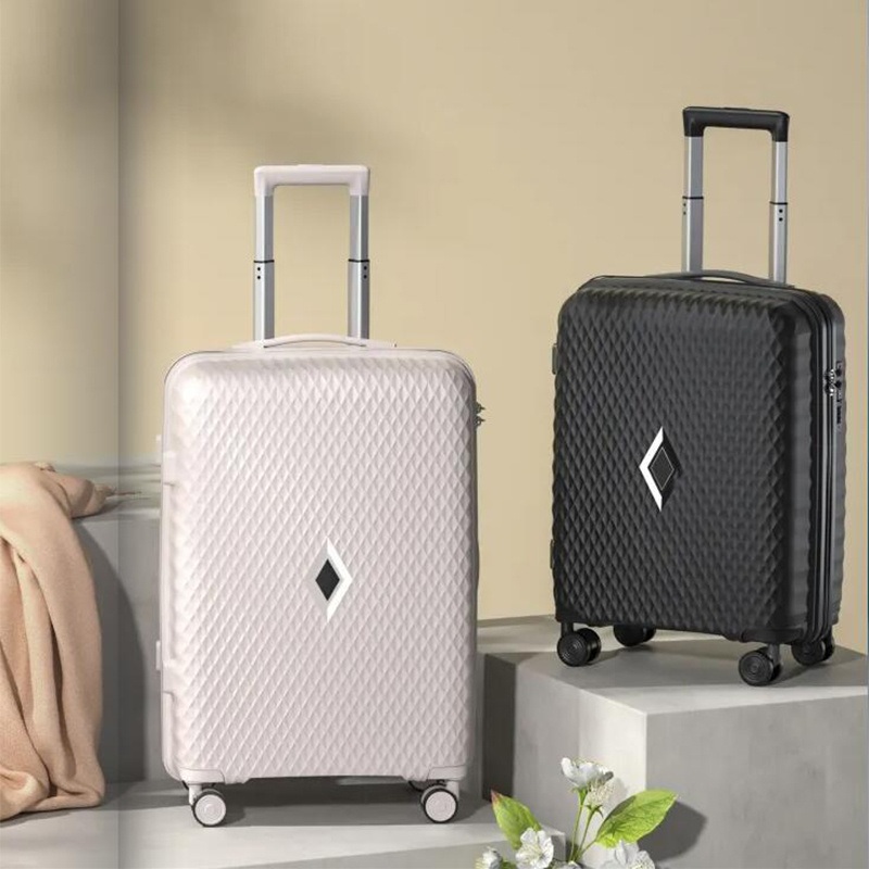 High Quality Durable PP Luggage with Double Wheels – Trolley Bag and Suitcase price