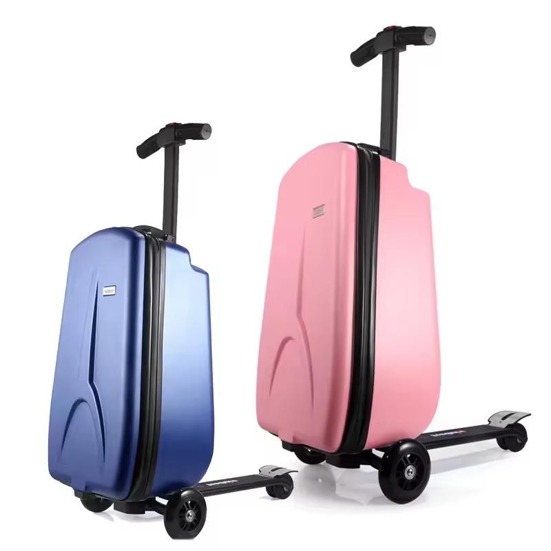 Trolley Scooter Luggage Carry on Automatically Follow Smart Electric Suitcase – Luggage and Luggage Set price