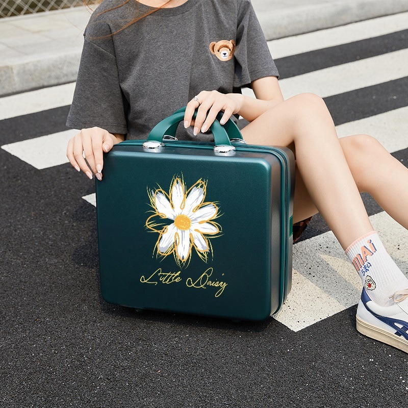 2022 OEM ABS Waterproof Travel Handle Cosmetic Case Suitcase – Cosmetic Bag and Cases and Makeup Bag price