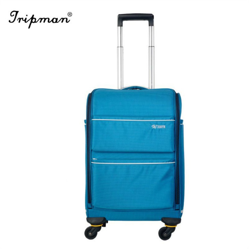 3PCS Custom Polyester New Trend 4 Wheels Iron Trolley Luggage – Trolley Luggage and Inside Trolley Luggage price