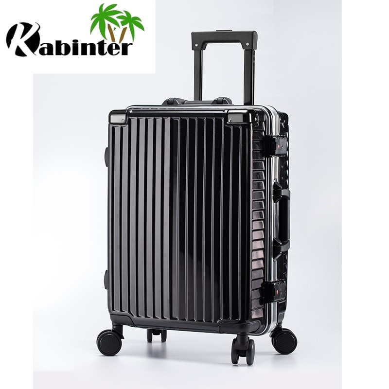 China Manufactory Aluminum Cover Trolley Luggage Travel Bag Hardcases with Spinner Wheels – ABS+PC Trolley Luggage and Luggage Bag price