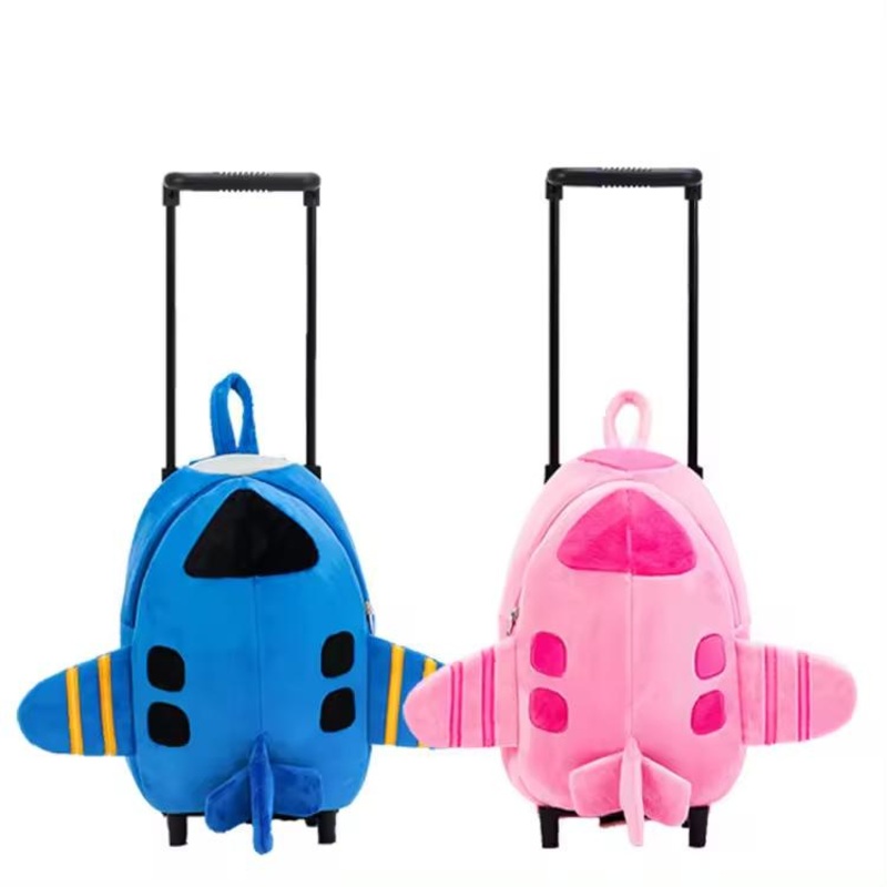 Custom Durable and Functional Suitcase Airplane Shape Travelling Kids Trolley Luggage – Luggage and Luggage Set price