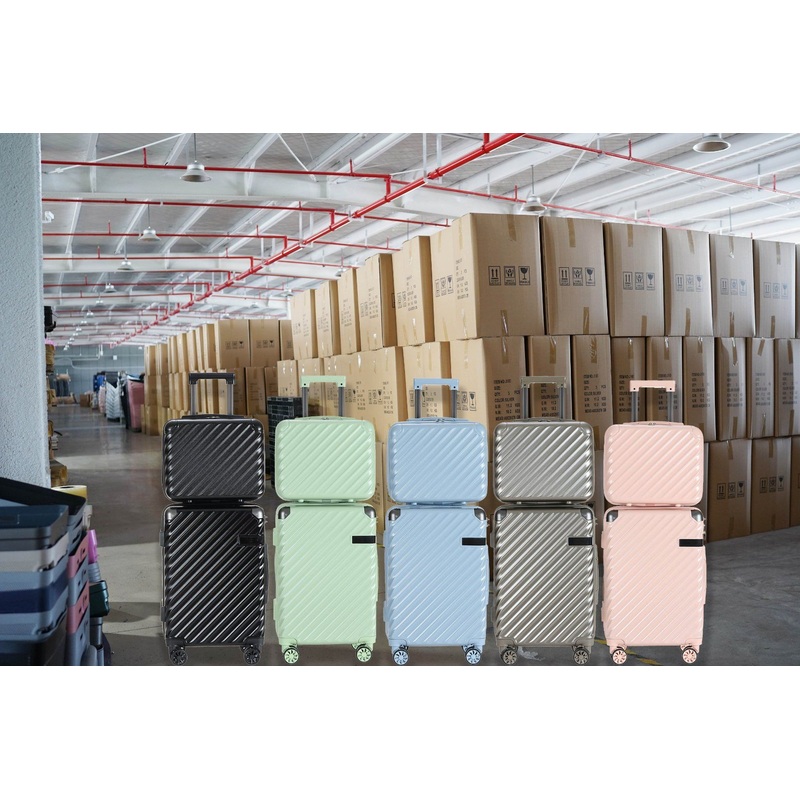 Factory Male Female Trolley Luggage Suitcase Bags Set Luxury Cosmetic Travel Bag Case Set Spinner Wheels Tsa Lock Beauty Suitcase Customized Logo – Luggage and Suitcase price