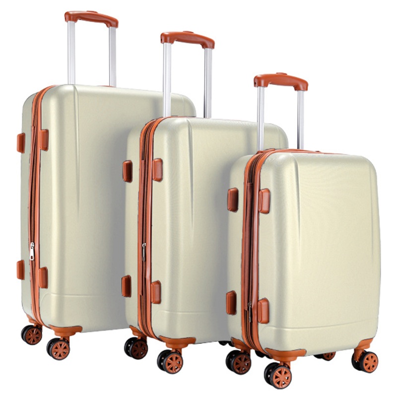 Hot Selling ABS Travel Luggage 20 24 28 Inch Trolley Luggage Travel Suitcases Luggage 3 Pieces Set – Travel Luggage and ABS Luggage price