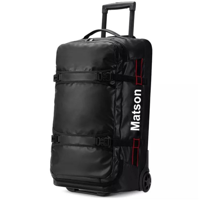 Large Capacity Rolling Duffle Bag Carry-on Luggage Wheeled Trolley Bags with Side Compression Belt – Rolling Duffle Bag and Large Capacity Trolley Bags price