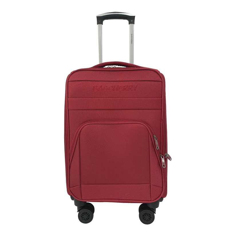 Lightweight Polyester Soft Fabric Material Trolley Travel Luggage – Lightweight Polyester Luggage and Soft Fabric Travel Luggage price