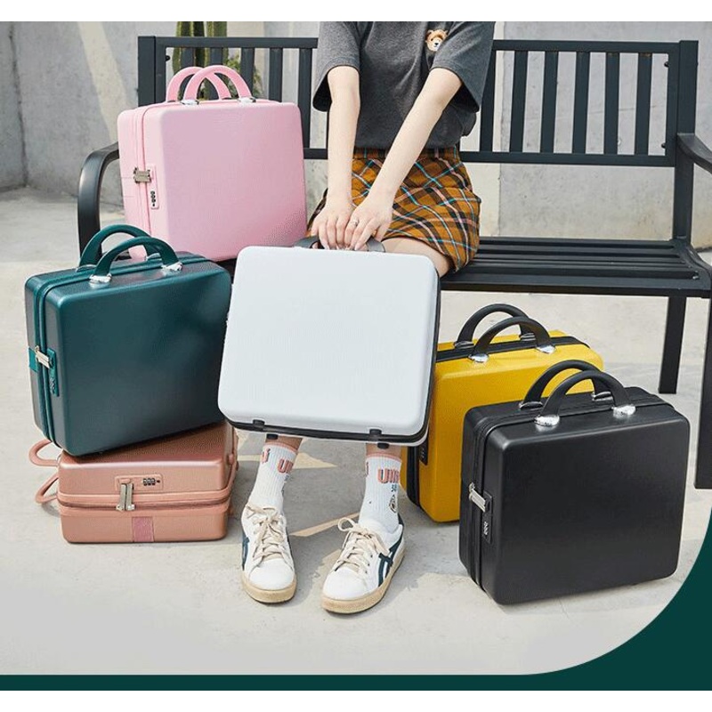 OEM ABS Waterproof Travel Handle Cosmetic Case Suitcase Make up Case – Make up Case and Handle Cosmetic Case price