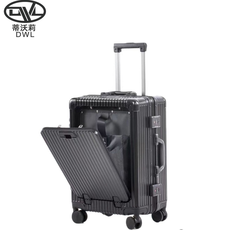 20 Inch Sizes Lightweight Front Opening Aluminum Frame Rolling Suitcase – Aluminum Frame Rolling Suitcase and Lightweight Travel Luggage price