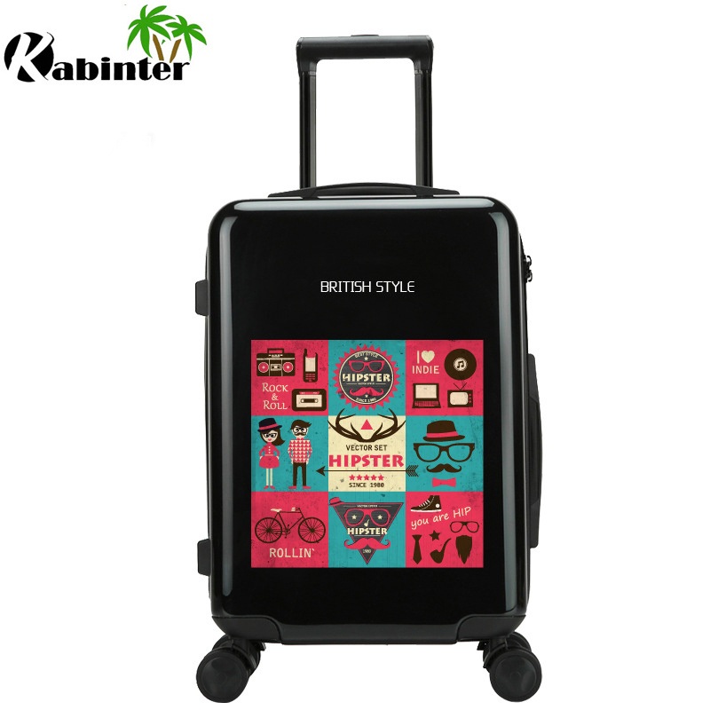 China Manufacture Logo Customized Trolley Luggage Travel Bag Suitcase Hybrid Luggage – Trolley Luggage and Luggage Set price