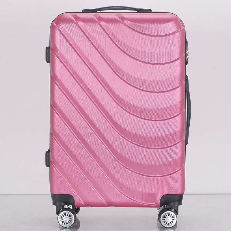 Elegant Design Girls Pink Durable Luggage Zipper Closure ABS Material – Wholesale Travel Luggage and Luggage price