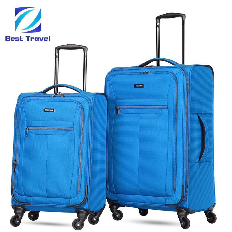 Fashion 4 Wheels EVA Polyester Soft Fabric Trolley Travel Luggage – Luggage and Polyester Luggage price