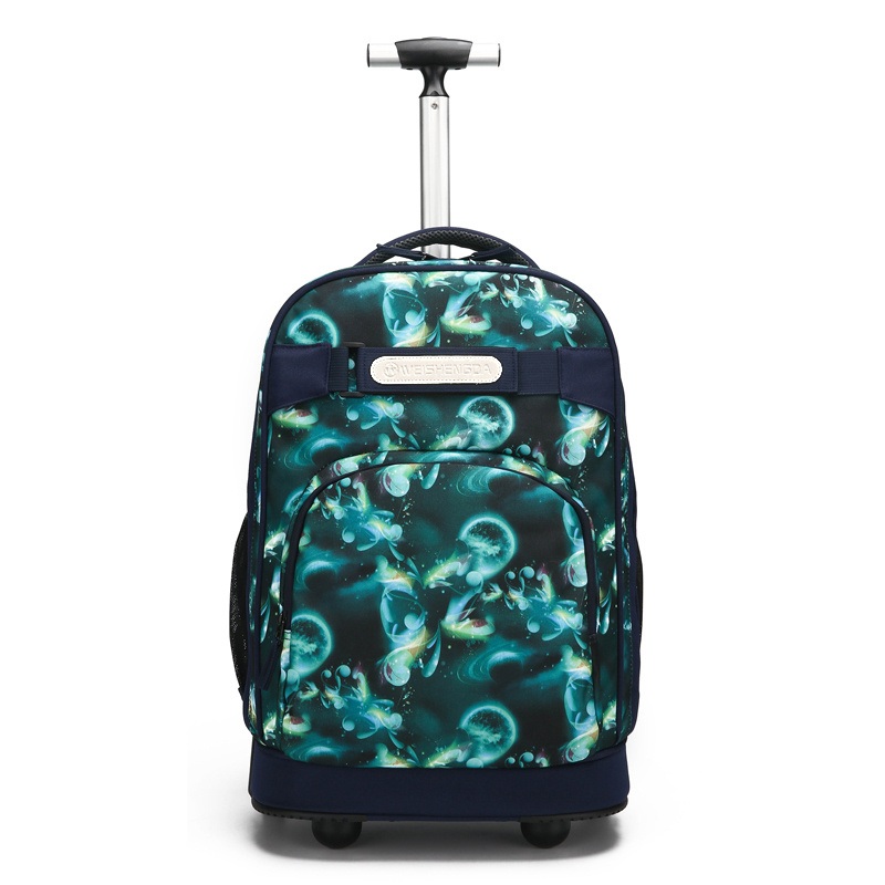 Fashion School Children Kids Rolling Wheeled Travel Trolley Backpack – Rolling Backpack and Wheeled Backpack price