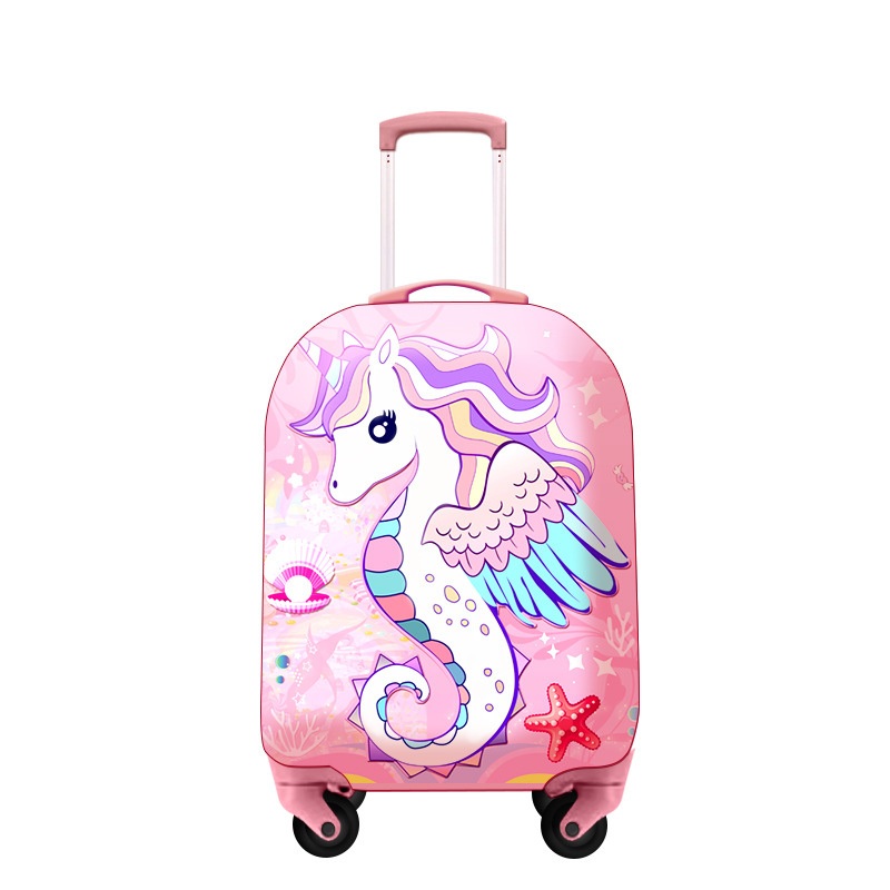 New Listing Cartoon Images Kids Luggage Custom Design Travel Trolley Suitcase – Luggage and Luggage Set price