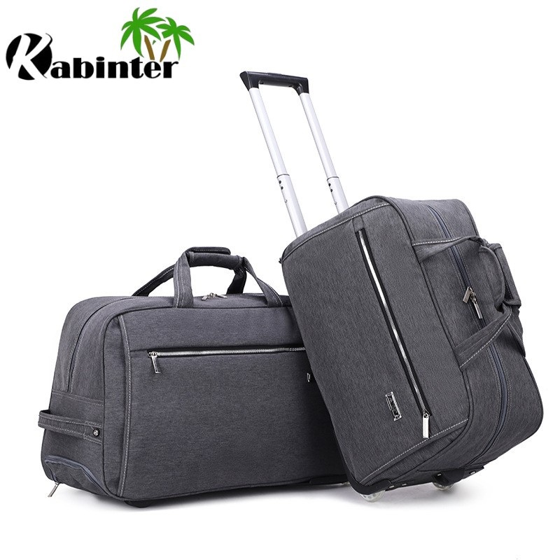 Travel Sport Bag Trolley Outdoor Bag with Single Wheels Aluminum Trolley Luggage Bag for Unsex – Duffle Bag and Travel Bag price