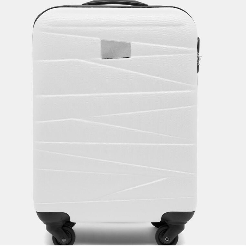 White Color ABS Cabin Boarding Luggage Strong ABS Travel Suitcase – White ABS Luggage and ABS Cabin price