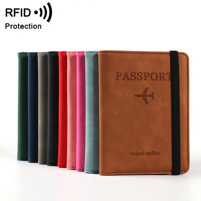 Blocking Passport Holder Cover Wallet Designer Card Holder Multi-Function PU Leather Travel Passport Holder – Hand Bag and Shoulder Bag price
