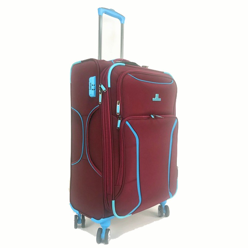 China Manufactory with Colorful Soft Polyester Trolley Luggage 20/24/28inch – China Manufactory Trolley Luggage and Colorful Soft Polyester Luggage price