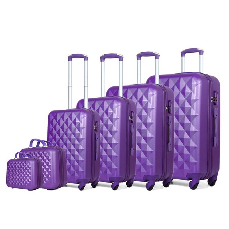 Diamond Chic Colorful Trolley Luggage Bag Case Suitcase Set – Trolley Bags and Trolley Case price