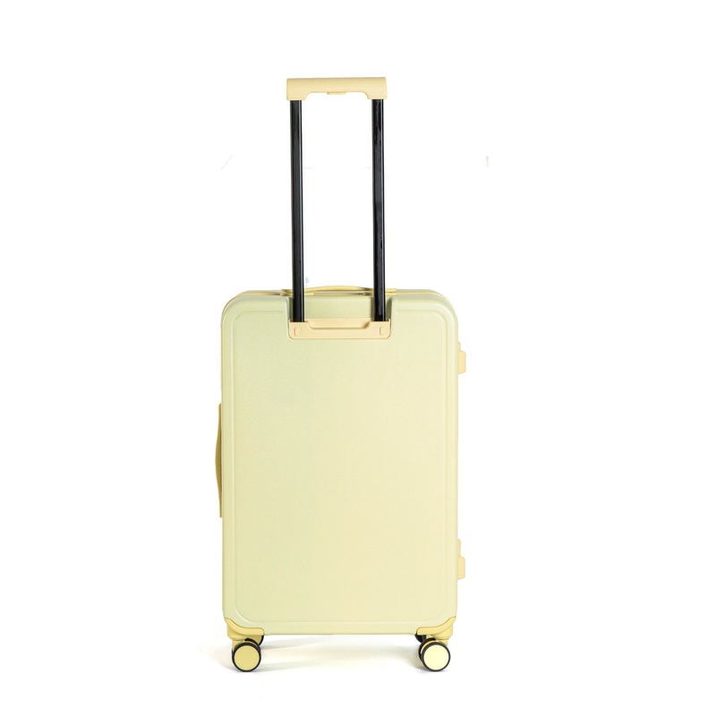 Economy Hardside PC Trolley Bag Luggage in Yellow Color – Custom Designed PC Luggage and Lightweight Business PC Trolley Suitcase price