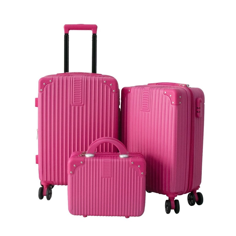 Hardshell Suitcase Outdoor Luggage Expandable Extra-Strong Red Travelling Luggage – Factory Supplier Luggage Set and Wholesale Suitcase Set price