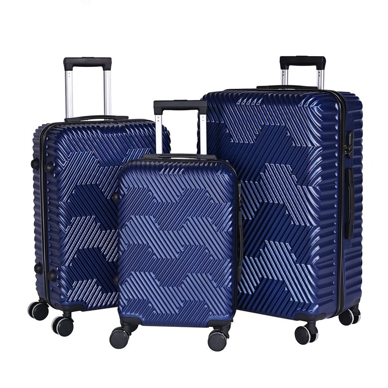 Luxury Carbin Wholesale Middle East ABS Hardshell Luggage Luminous Women Man Durable Trolley Suitcases Factory with Scratch Resistant Gift Travel Tourist – Luggage and Suitcase price