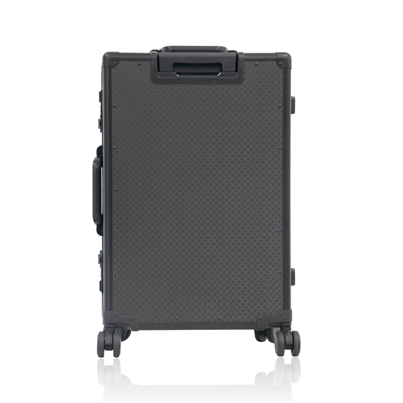 Luxury Suitcase Exquisite Pattern Black Carbon Fiber Luggage Hardshell Trolley Case Lightweight – Carbon Fiber Luggage and Full Carbon Fiber Black Color Luggage price
