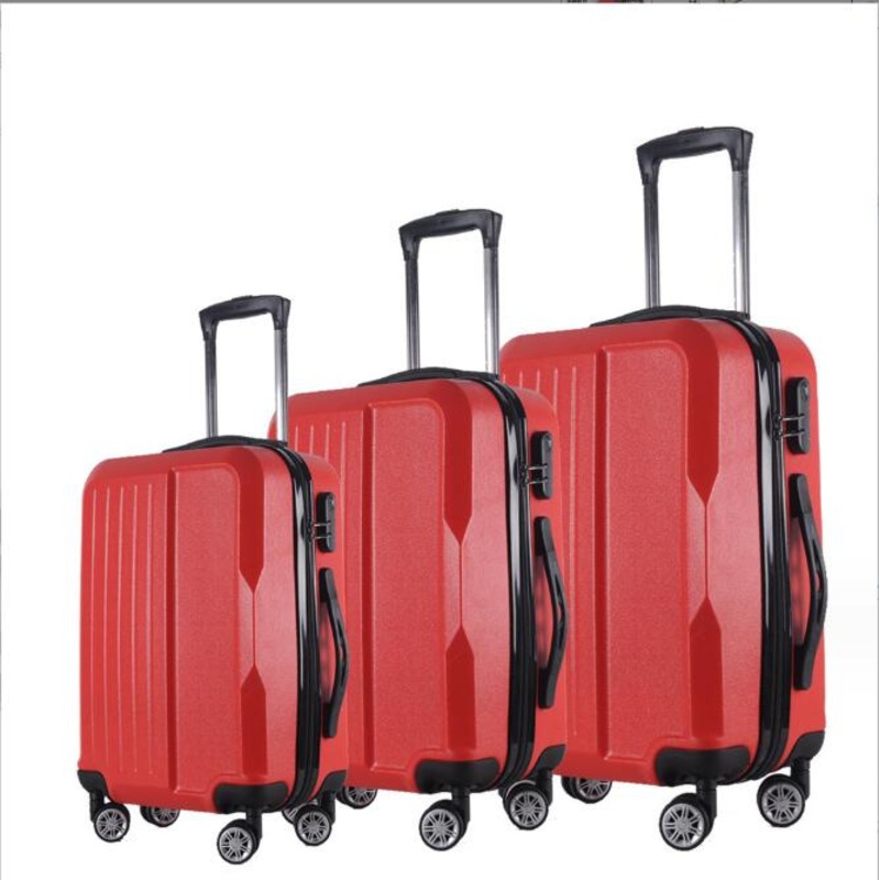 Solid and Durable ABS Hard Shell Trolley Luggage Suitcase 3 PCS Set – Solid ABS Luggage and Durable Hard Shell Luggage price