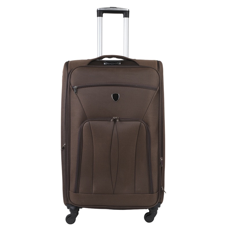 4 PCS Brown EVA Cloth Suitcase Set 20 24 28 32 Inch Trolley Luggage – Trolley Luggage and ABS PC Luggage price