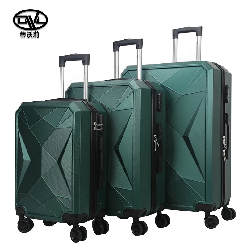 ABS Fashionable 4PCS 24/28 Inch Checked in Travel Zippered Luggage Set Trolley Carry on Airport Suitcase 14 Inch Cosmetics Case for Girls Women – Suitcases and Travel Bags and ABS Travel Suitcase price