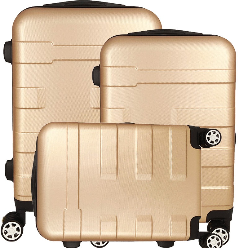 Dongguan Factory Best Selling High Quality ABS Travel Trolley Luggage Bag of 3-Piece Set – Luggage Bag and Trolley Luggage price