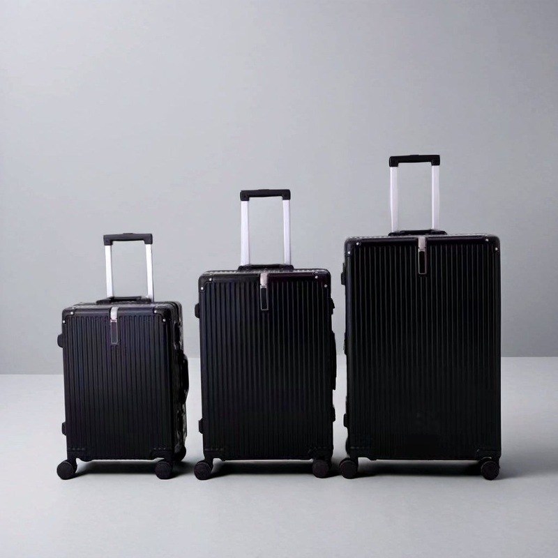 Factory Direct ABS PC 20 24 28 Inch Aluminum Frame Underseat Luggage – Aluminum Frame Suitcase and Waterproof Plastic Carryon ABS Travel Luggage price