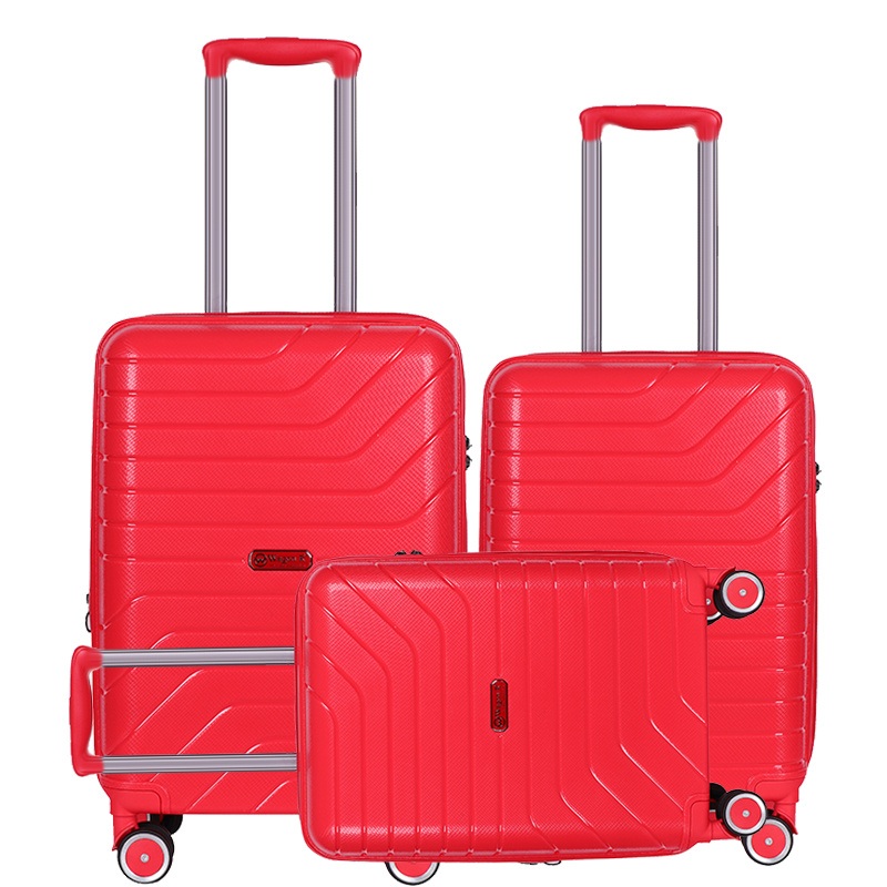 Fashion 100% PP Silent Wheels Aluminum Pipe Trolley Travel Luggage Bag with Matching Color Accessories – Luggage Bag and Travel Luggage price