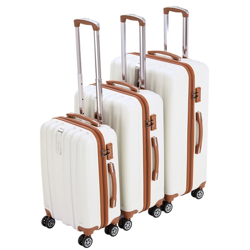 Fashion High Quality Low Price ABS Travel Trolley Luggage Suitcase of 3-Piece Set – Suitcase and Luggage price