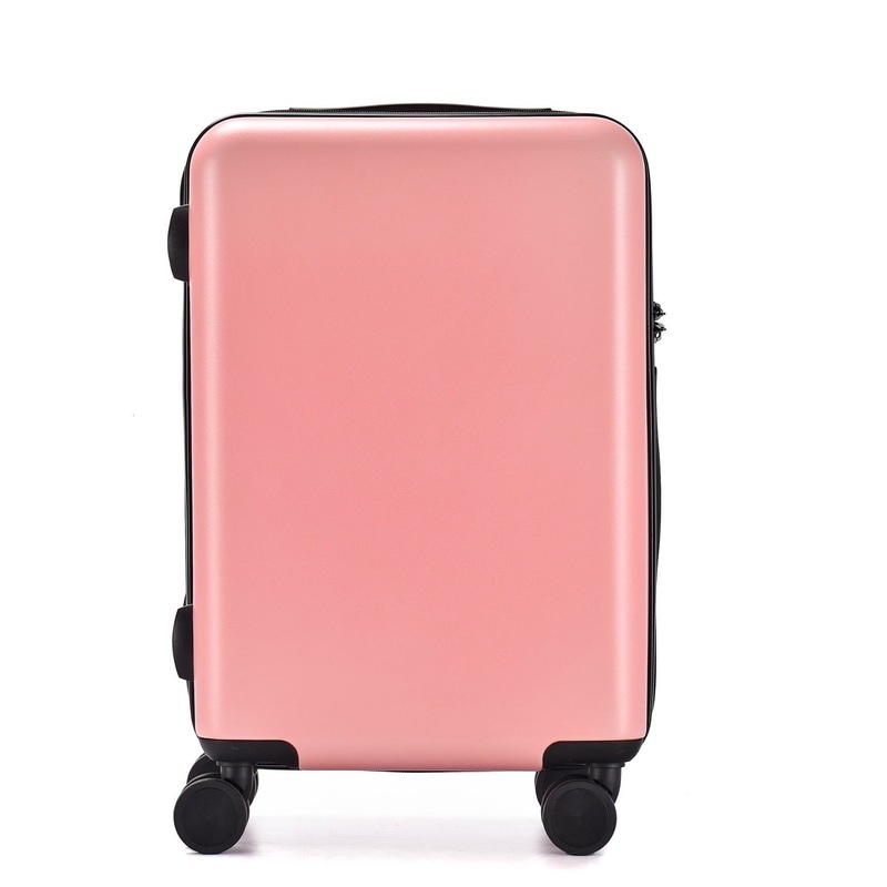 Hand Trolley Case Luggage Pink ABS Luggage Spinner Wheels OEM Suitcase – Customized Lugggae Set and Printing PC Lugggae Set price