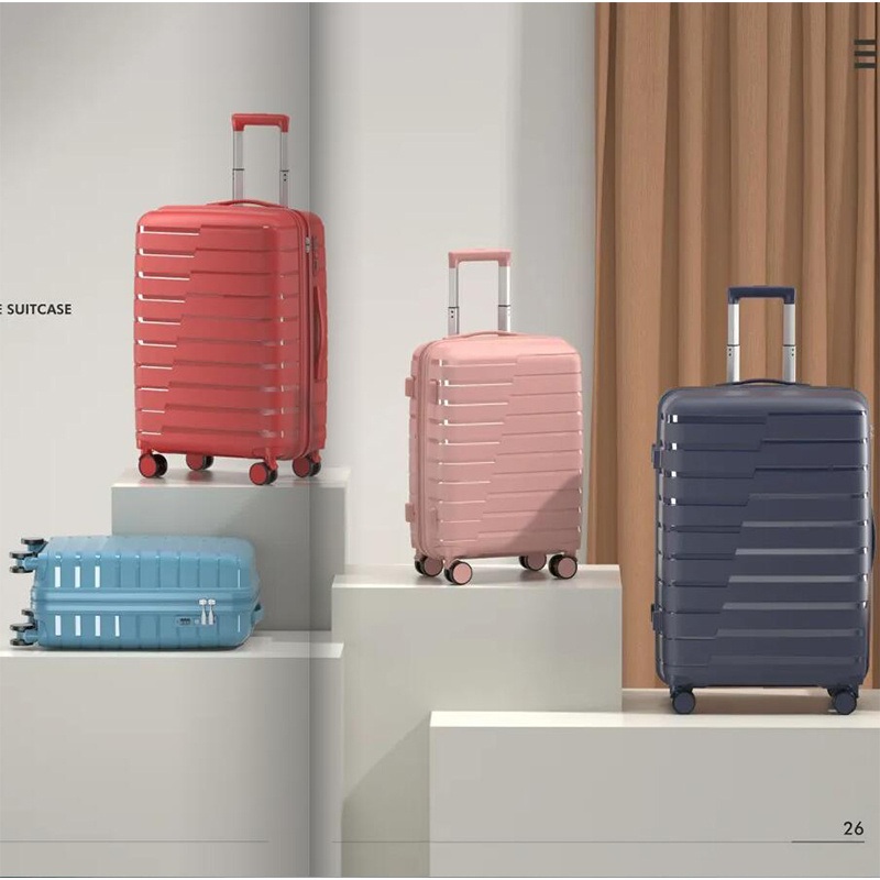 Hardside PP Travel Luggage Zipper Trolley Suitcase with 360 Wheels – PP Luggage and Hardside Luggage price
