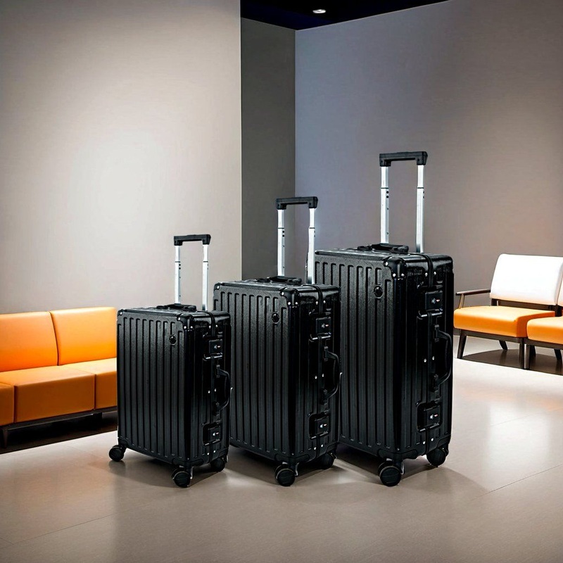 Hot Selling Double Wheels Light Weight Big Capacity Theft-Proof Lock Luggage Set – Universal Wheel Traveling Luggages and Anti-Scratch Aluminum Frame Luggage price