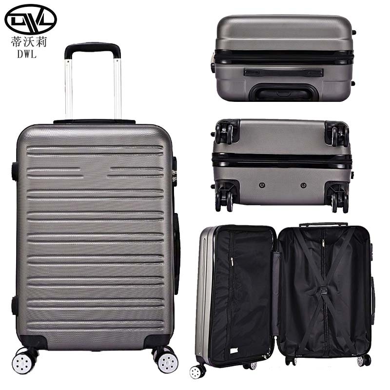 New Arrive 20 24 28 Inch Suitcase Luggage Manufuctuer Color ABS Trolley Luggage – ABS+PC Travel Suitcase and ABS Suitcase Luggage price