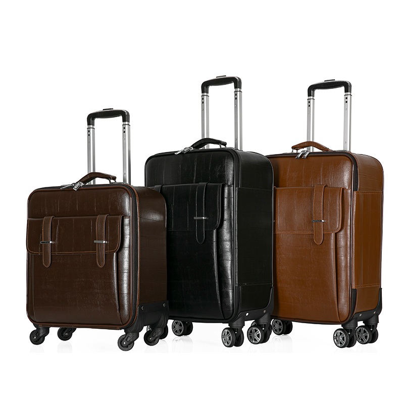 Suitcase Bags Womens Custom Suitcase Bags Leather Traveling Bags Suitcase – PU Bag and Carry on Luggage price