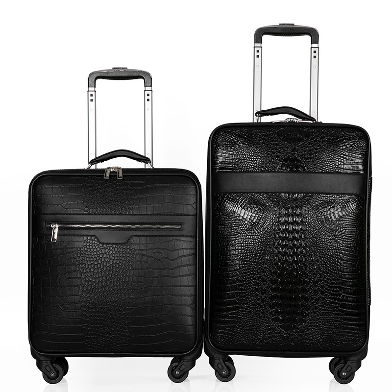 Travel Bags Luggage Travel Bag Set 4 Trolley Luggage Travel Bags Luggage – PU Bag and Carry on Luggage price