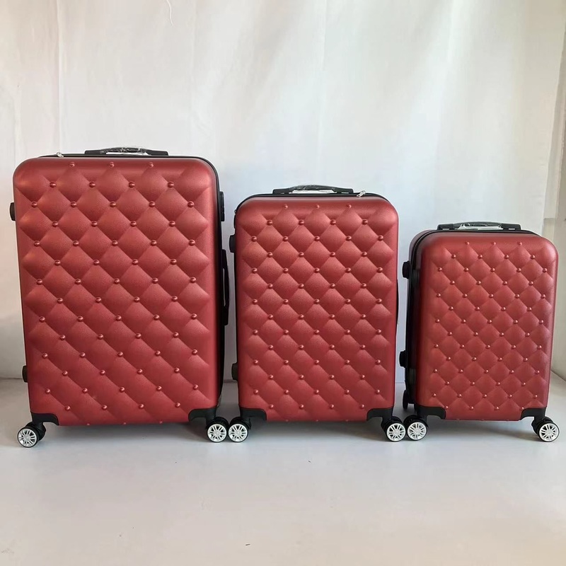 Wholesale OEM ODM ABS Zipper Travel Luggage Set 24/28 Inch Large Capacity Checked-in Suitcase with Digital Lock – Unisex Luggage Set for Trip and Travel Trolley Suitcase with Password Lock price