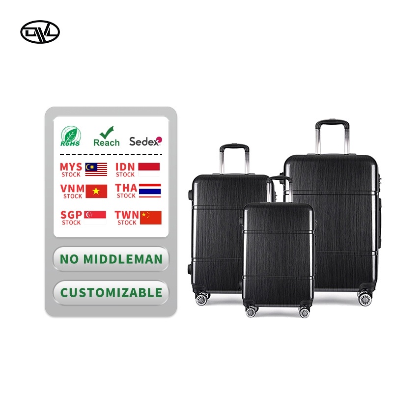ABS Lightweight Carry on Suitcase Factory Customize Travel Trolley Luggage Set – PC Storage Suitcase Luggage Set and Unisex Custom Outdoor Travel with Spinner Caster price