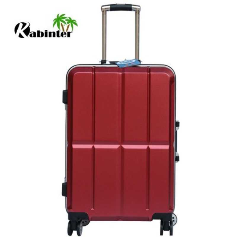 Aluminum Frame Trolley Luggage Bag Travel Luggage Set with Spinner Wheels – PC Caceses and Hard Luggage price