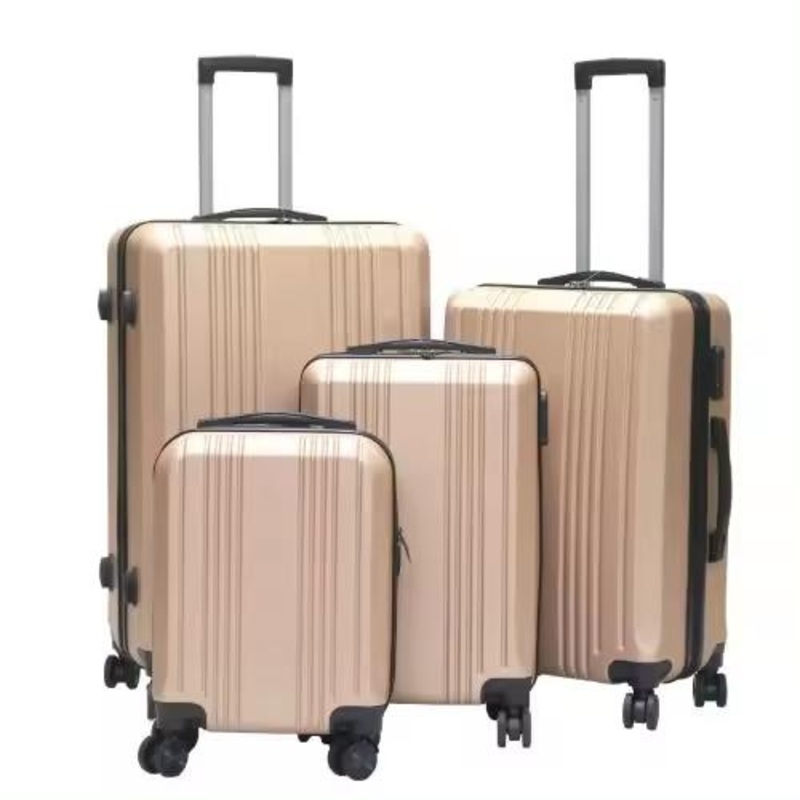 Customized Suitcase Set with 4 Pieces of ABS Material, Factory Zipper, Suitcase, Travel Luggage – Suitcase Set and Luggage Set price
