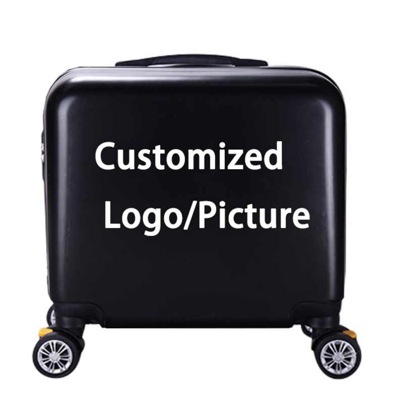 Factory Customized Logo 18-Inch ABS Luggage Spinner for Kids Popular Durable Suitcases – Children Travel Luggage and Fashion Custom Logo Luggage price