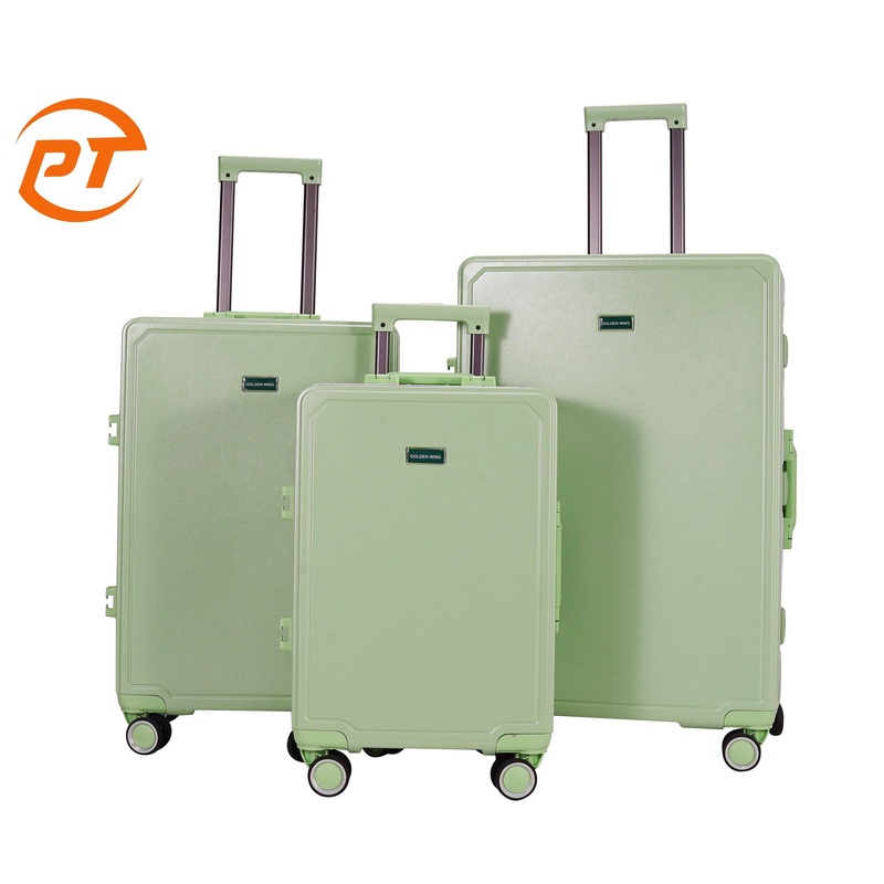 Factory Luxury PC Fashion Pole Pull Rolling Foldable Carry on Trolley Suitcases Travelling Suitcase Luggage Bags with Hardshell for Women Girls Lady OEM – Suitcases and Luggage price