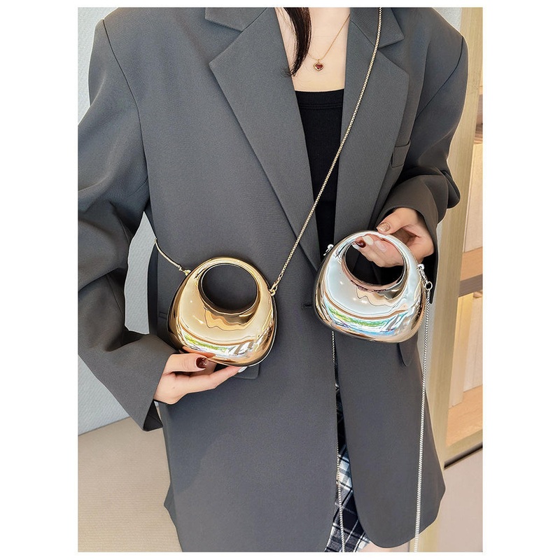 Light Lady Crescent Bags Multicolour New Fashion Acrylic Womens Handbags for Ladies – Hand Bag and Shoulder Bag price