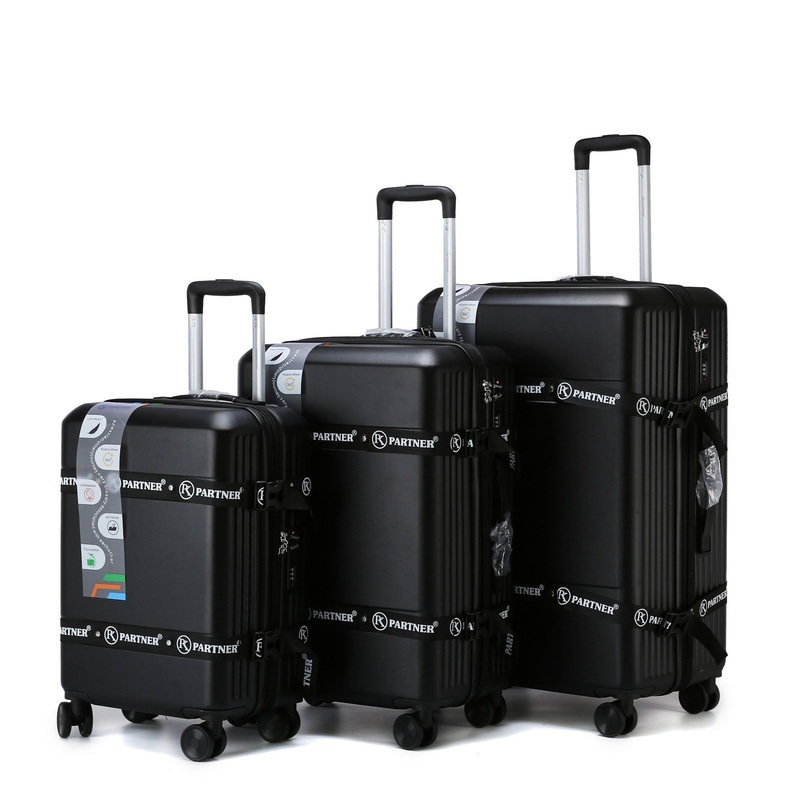 Mala De Viagem 3PC Set Travel Suitcase ABS Trolley Case Luggage Bag with Adjustable Belt – Trolley Luggage and Trolley Bag price