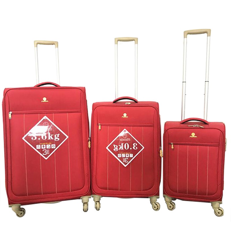 New Fashion Rolling Bag Spinner Unisex Trolley Bag Red Travel Luggage Sets – EVA Luggage Set and Polyster Luggage Set price