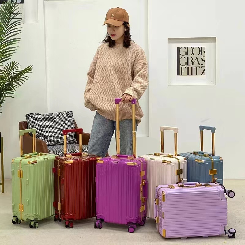 Reisen Koffer Set 3PCS Luggage Luxury Wholesale Custom Aluminum Frame PC Tsa Lock Travel Suitcases – Luxury Suitcase and Travel Suitcase price