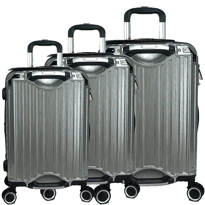 Wholesale Cheap Large ABS+PVC Trolley Suitcase Set Durable Luxury Hard – Trolley Suitcase Set and Trolley Suitcase price